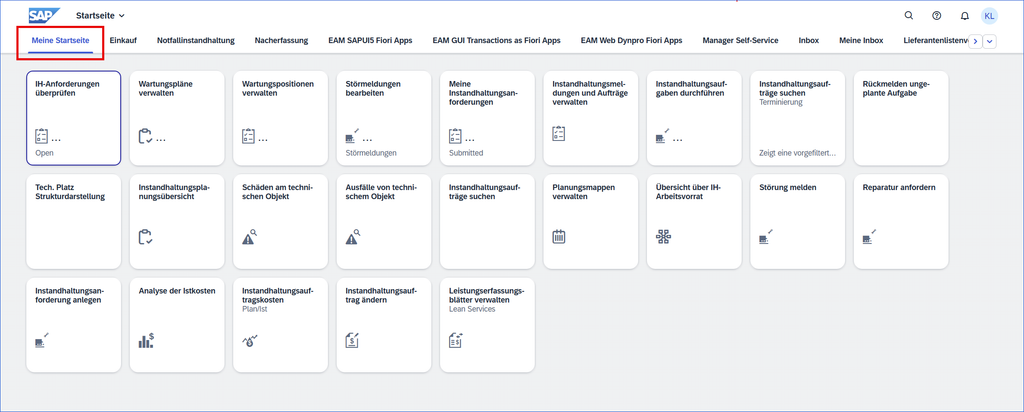 Usability 3: Favoriten, Rollen und Meine Startseite